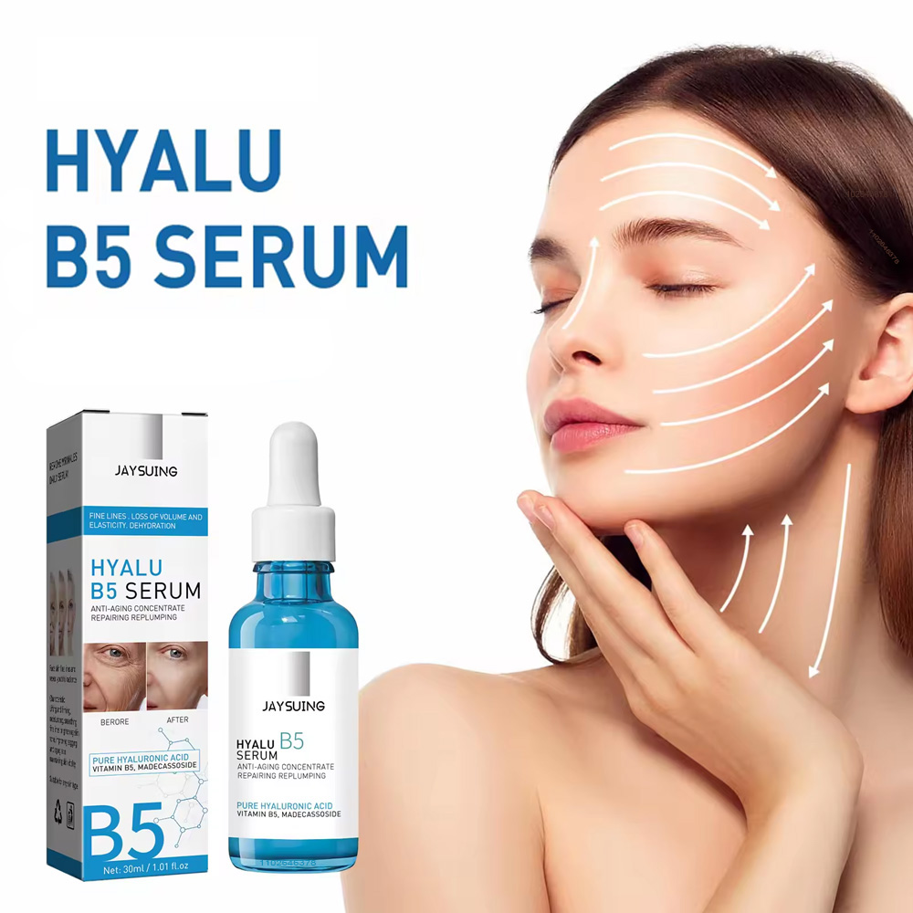 Hyaluronic Acid Facial Serum - JAYSUING Anti-Wrinkle Essence Pure Hyaluronic Acid