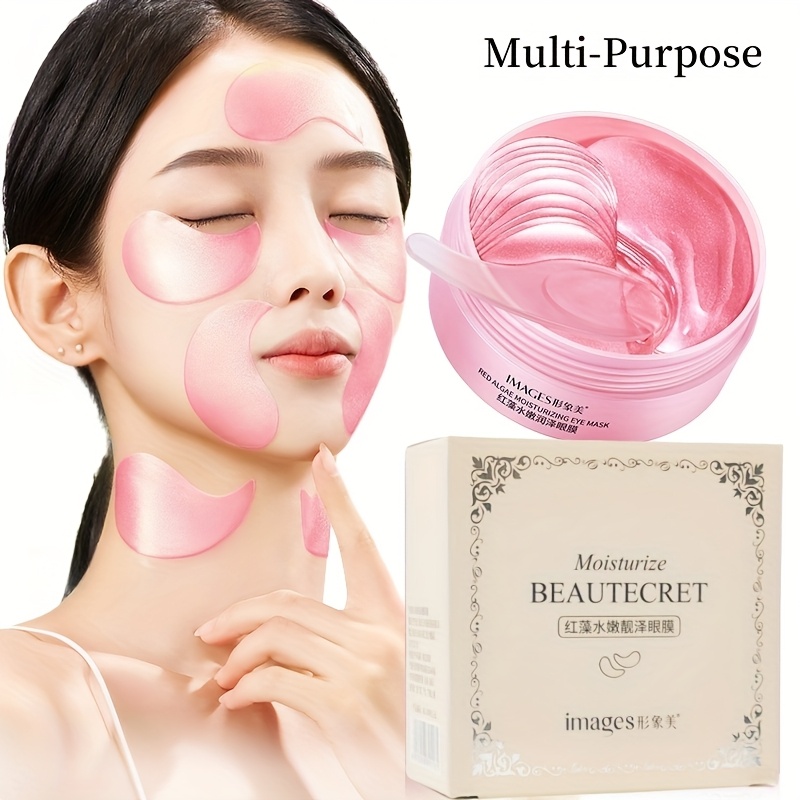 Collagen Under Eye Patches - 60 Pieces of Red Algae Eye