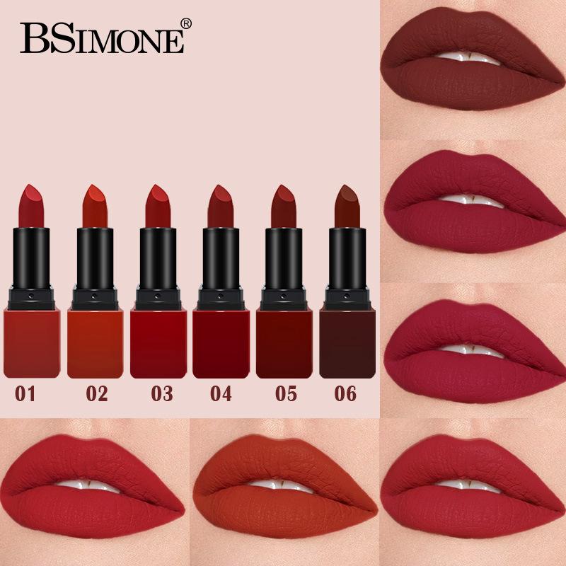 Matte Velvet Lip Tint Long Lasting - Velvet Matte Lip Gloss - Waterproof,