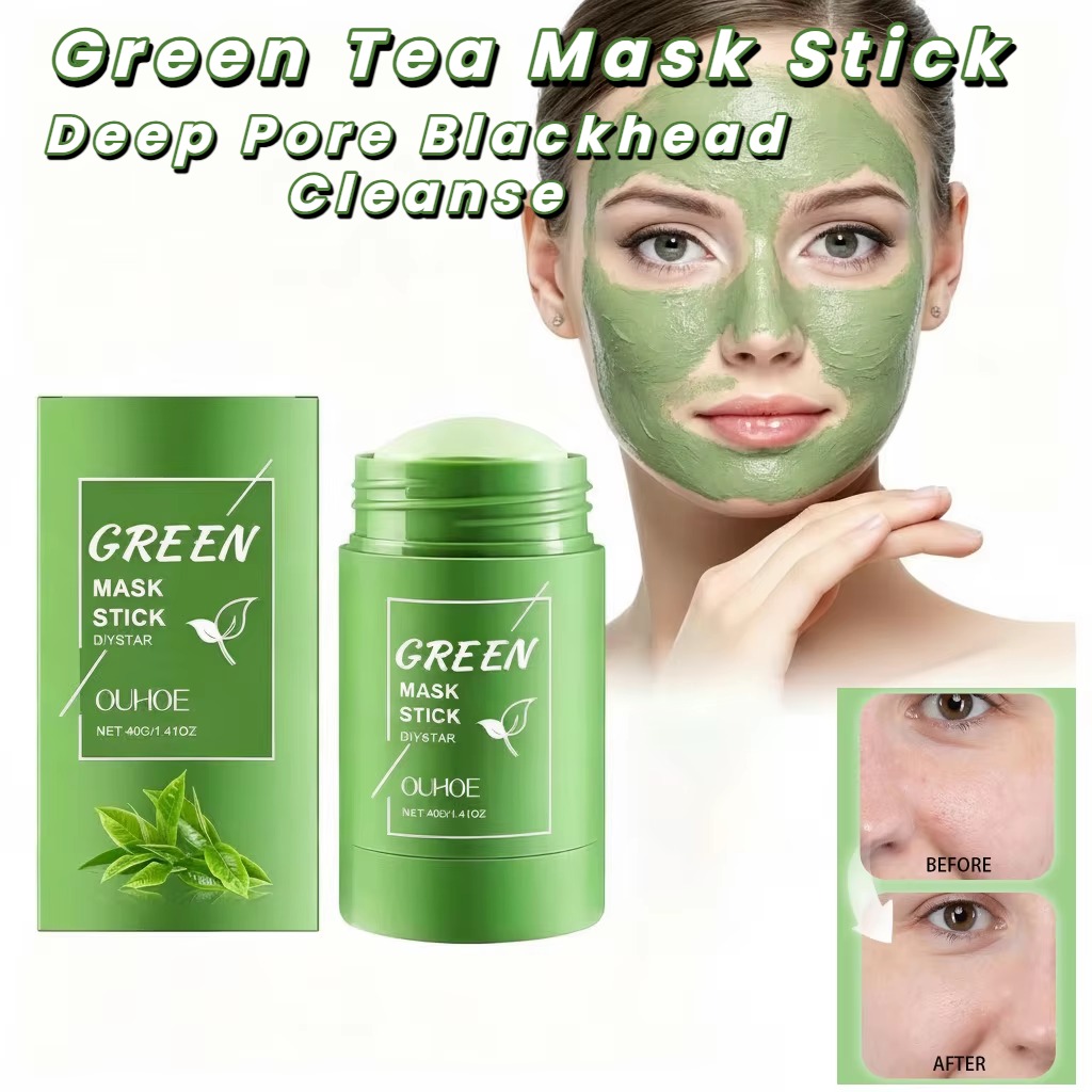 Green Tea Mask Stick for Face  - Green Tea Cleansing Clay Mask ulasan dan harga