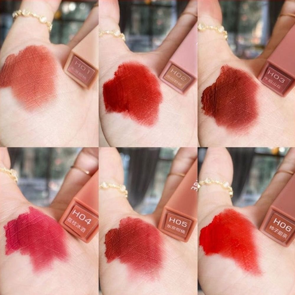 New Matte Finish Velvet Lip Gl - Matte Velvet Lip Tint Long Lasting ulasan dan harga