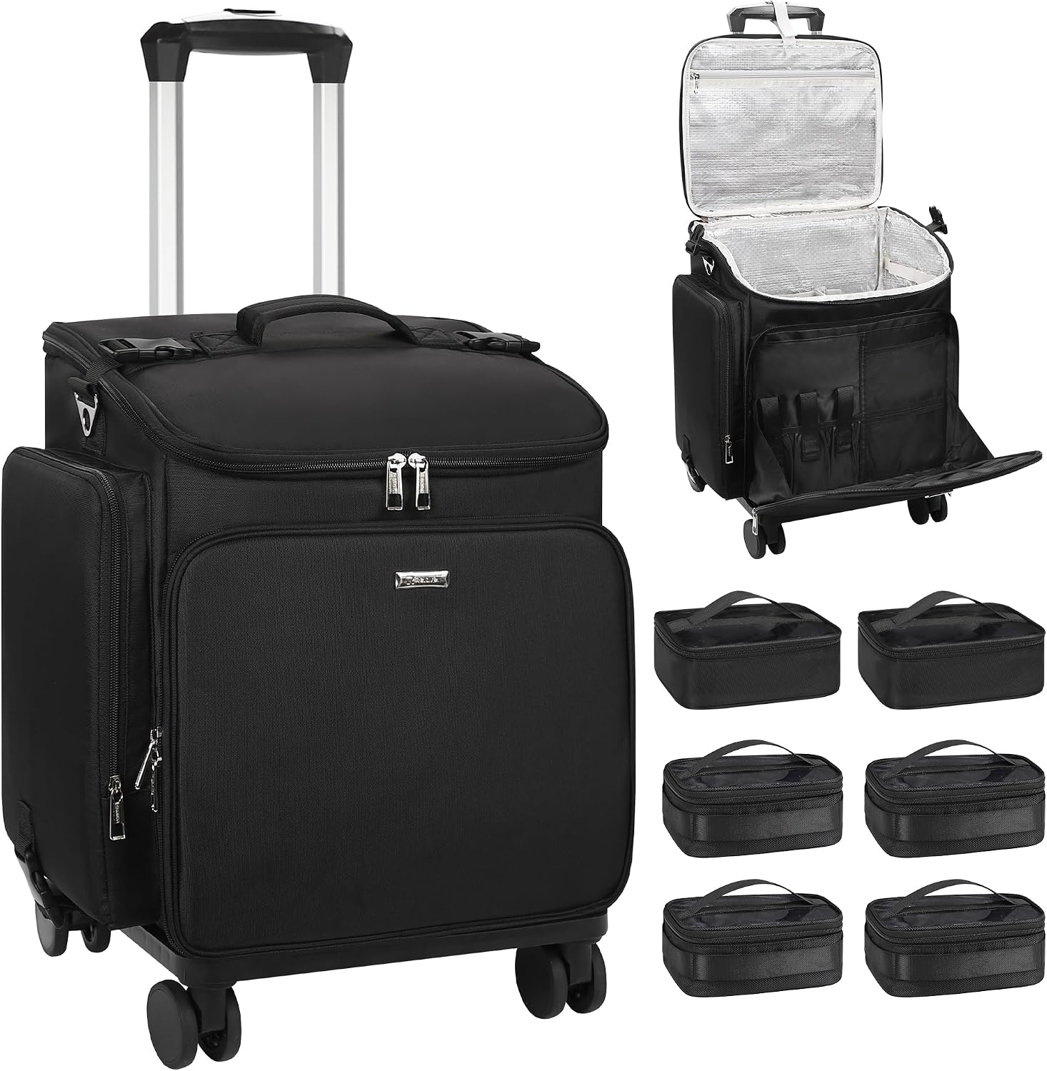 Rolling Makeup Case Hair Tools - Makeup ulasan dan harga