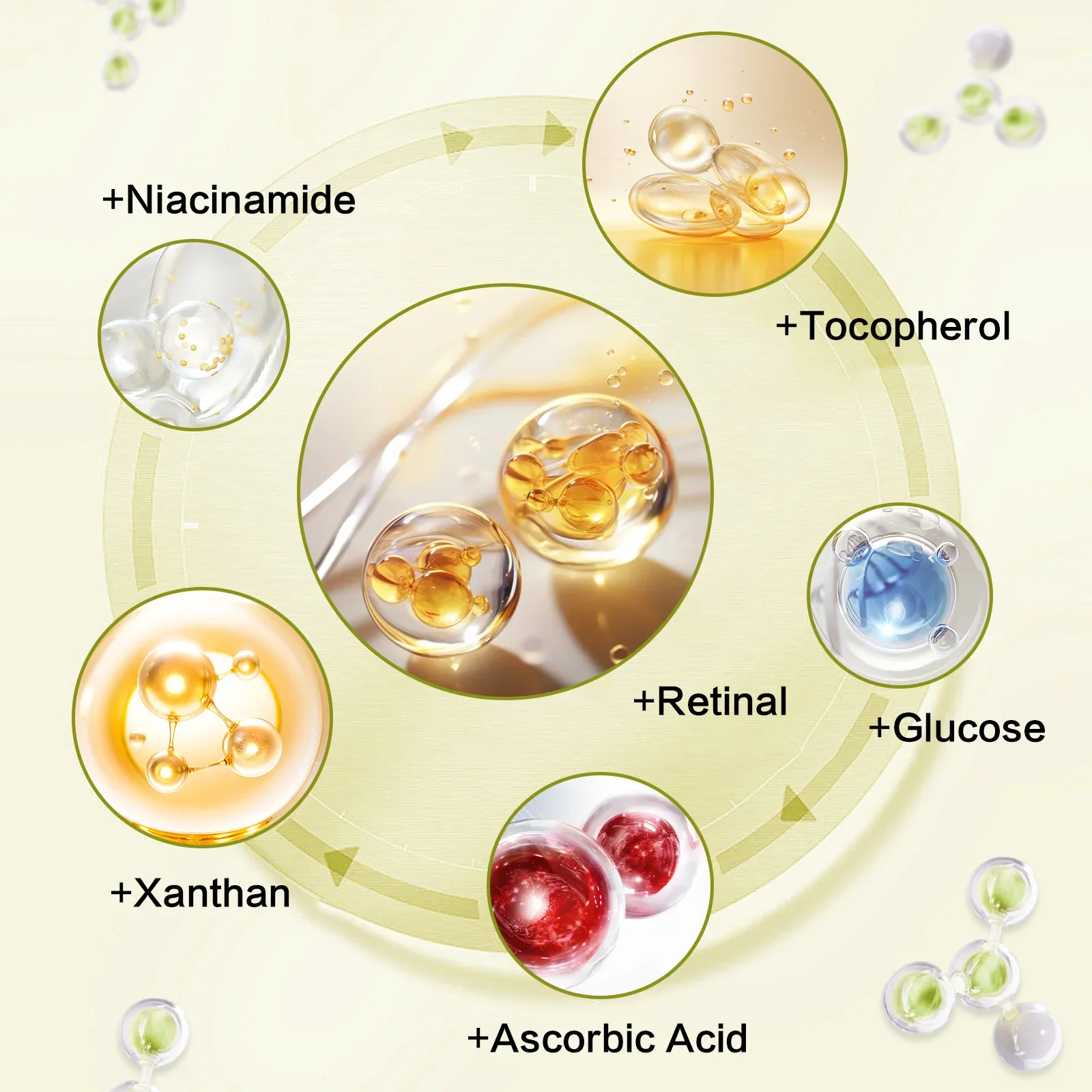 Retinol VC Face Cream Eye Seru - Retinol Anti Wrinkle Cream ulasan dan harga
