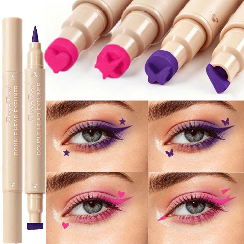 Double-Ended Stamp Eyeliner Co - Waterproof Liquid Eyeliner Pen ulasan dan harga