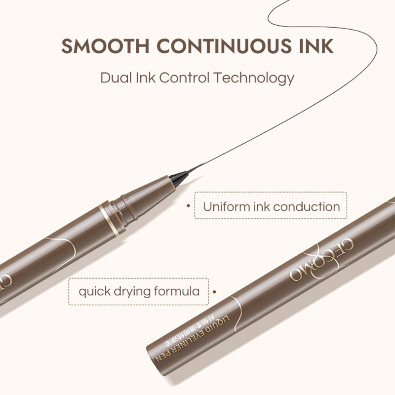 GECOMO Liquid Eyeliner 0.014mm - Waterproof Liquid Eyeliner Pen ulasan dan harga