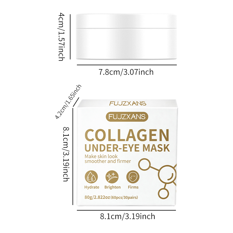 Bio-Collagen Eye Mask 60 Patch - Collagen Under Eye Patches ulasan dan harga