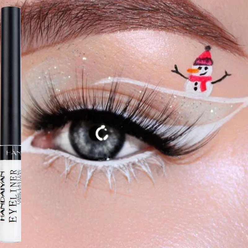 12 Colors Colorful Liquid Eyel - Waterproof Liquid Eyeliner Pen ulasan dan harga