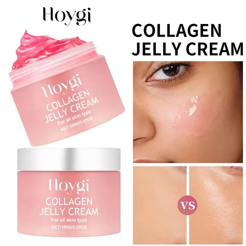 100g Jelly Face Cream Collagen - Niacinamide Pore Shrinking Essence ulasan dan harga