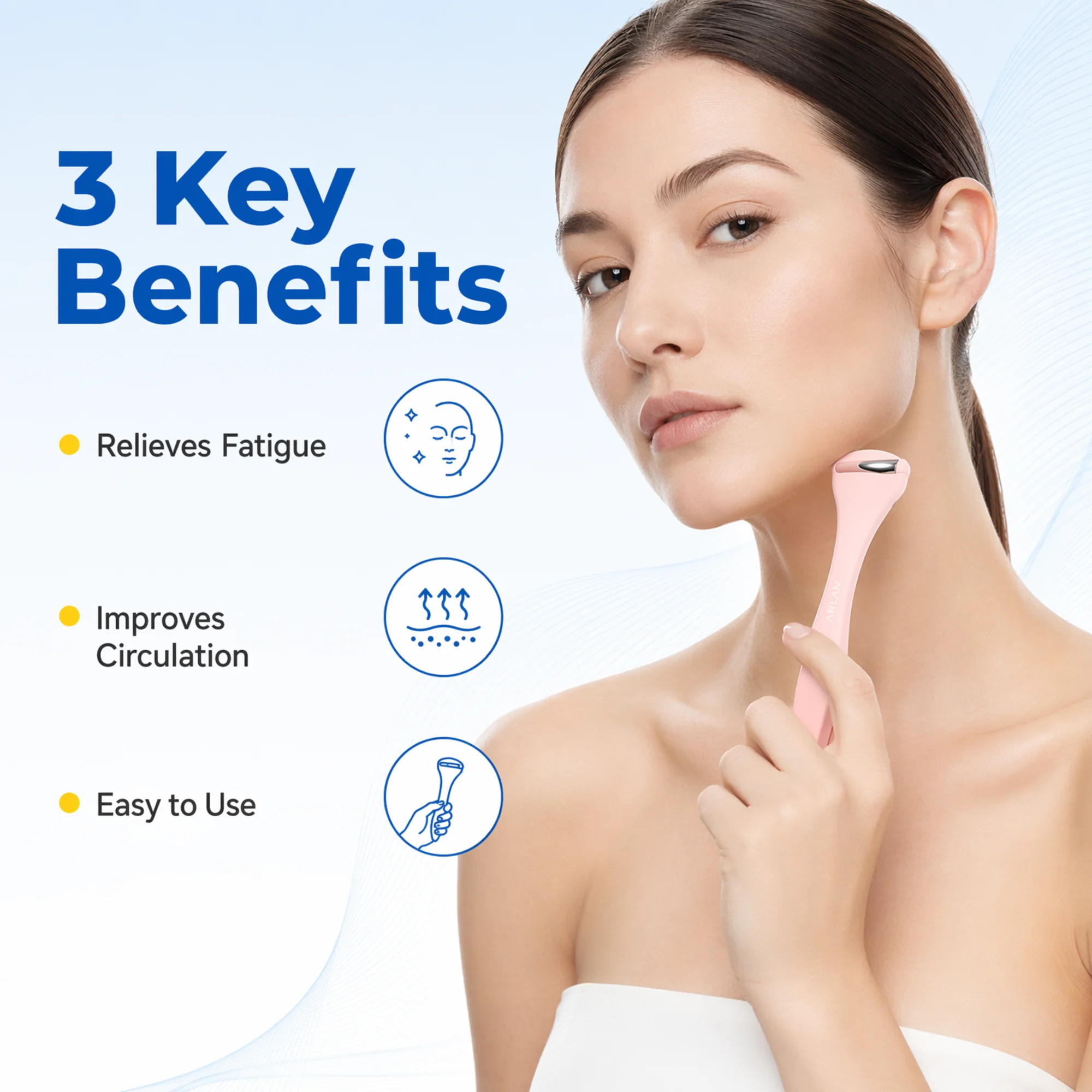Ice Roller for Face Eye Puffin - Face Ice Roller Puffiness ulasan dan harga