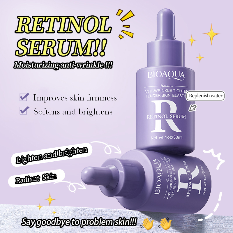 1/3pcs BIOAQUA Vitamin C Retin - Hyaluronic Acid Facial Serum ulasan dan harga