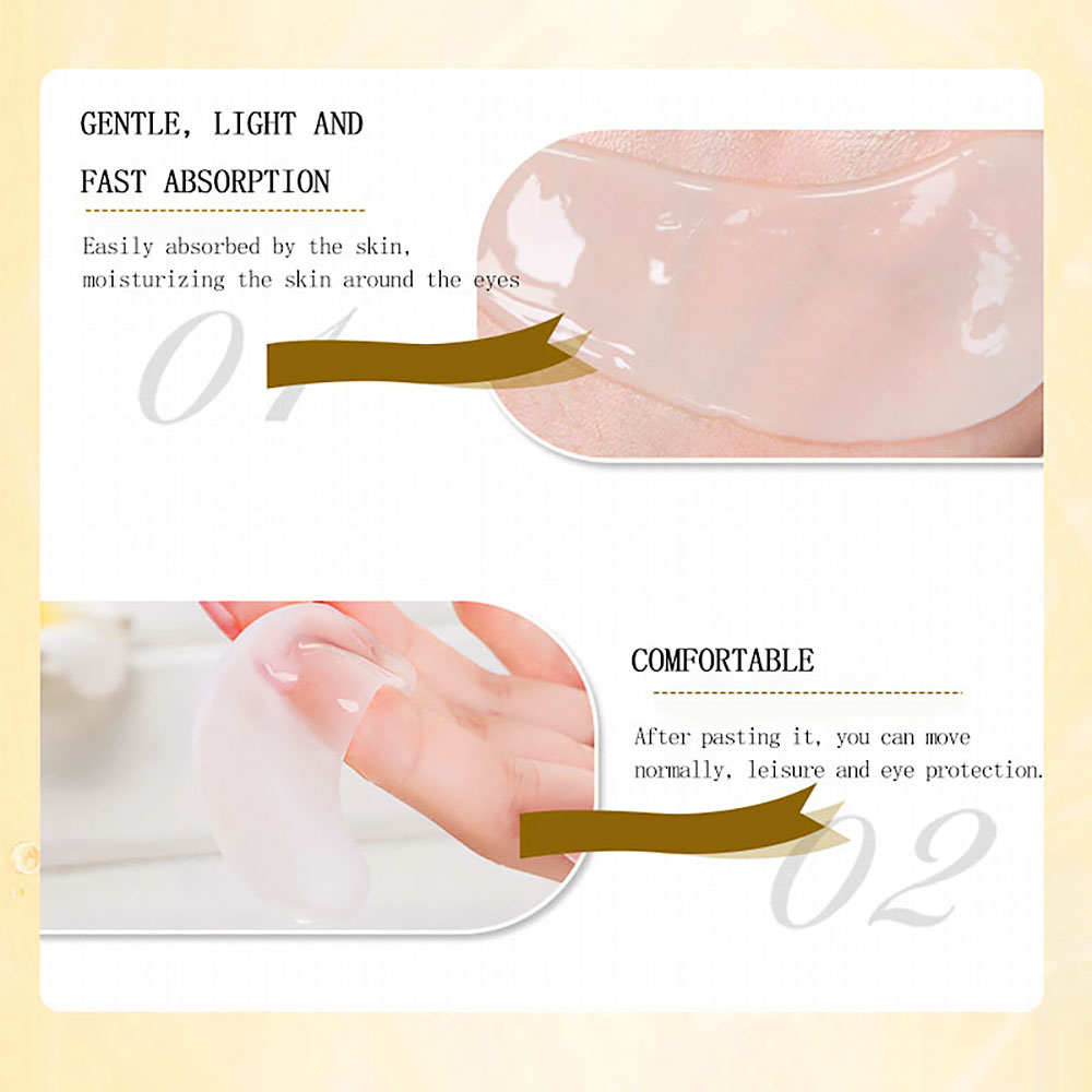 10pcs=5pair Black Collagen Eye - Collagen Under Eye Patches ulasan dan harga