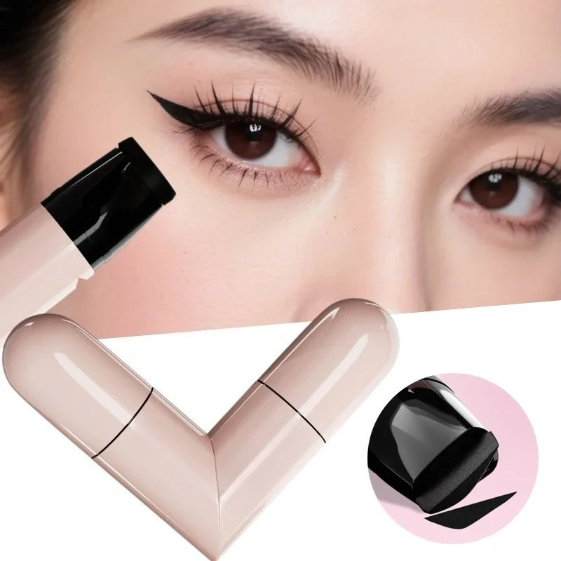 1Pc Rotate Eyeliner Stamp Inte - Waterproof Liquid Eyeliner Pen ulasan dan harga