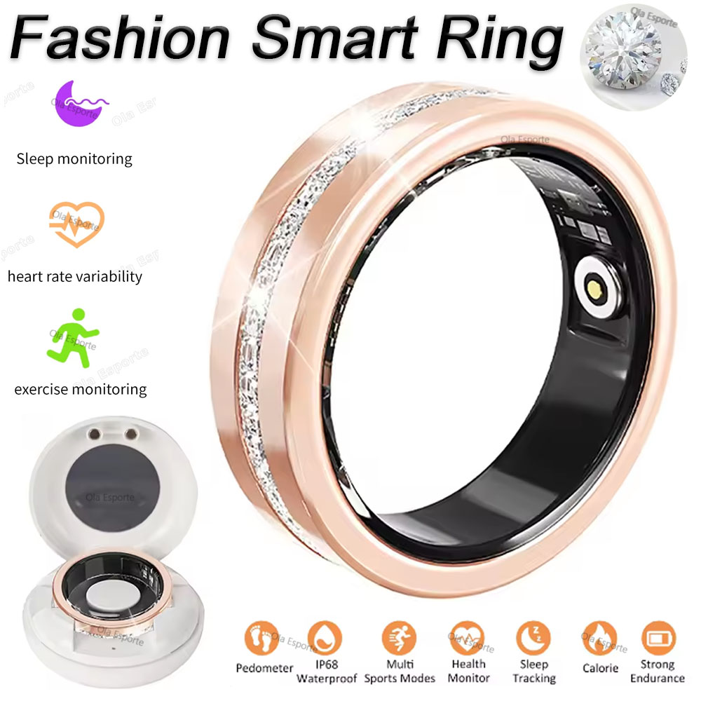2025 New Smart Ring Lady Heart - Health Monitors ulasan dan harga