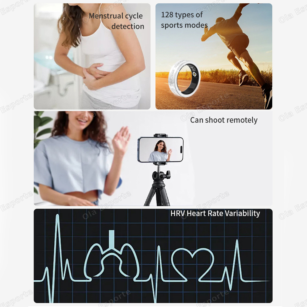 2025 New Smart Ring Lady Heart - Health Monitors ulasan dan harga