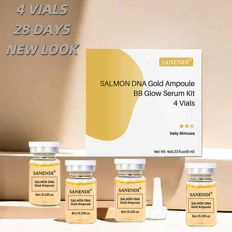 4/12Vials Salmon DNA Serum BBG - Hyaluronic Acid Facial Serum ulasan dan harga