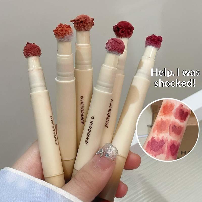 Fluffy Velvet Soft Lip Glaze L - Matte Velvet Lip Tint Long Lasting ulasan dan harga