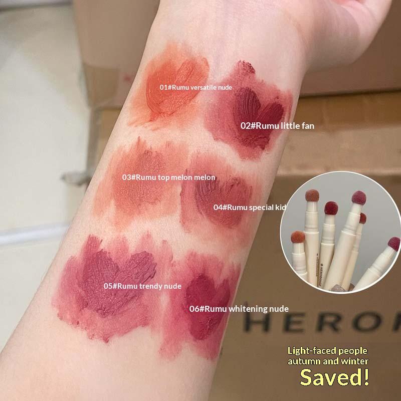 Fluffy Velvet Soft Lip Glaze L - Matte Velvet Lip Tint Long Lasting ulasan dan harga