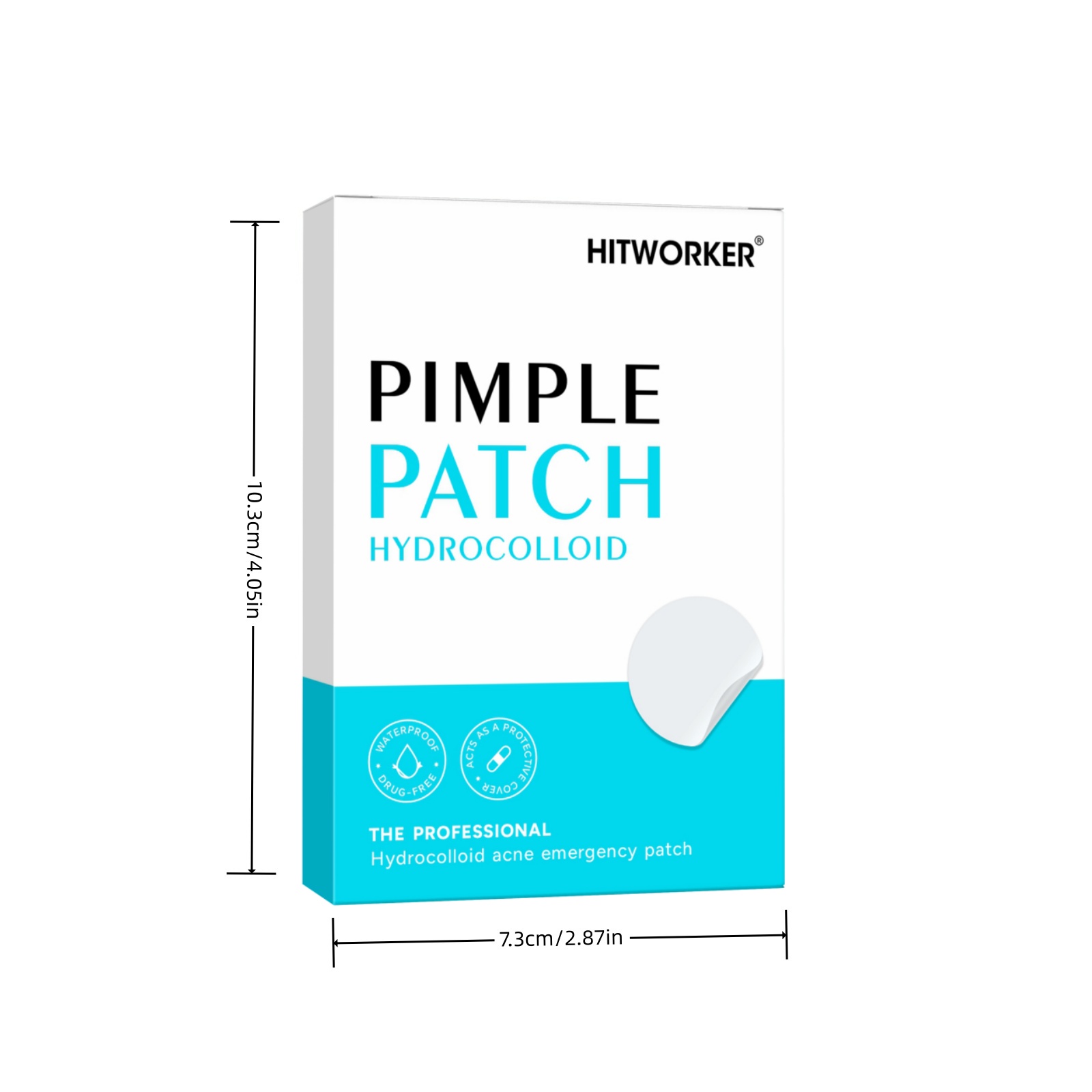 144/360/720pcs Hydrocolloid Ac - Hydrocolloid Pimple Patch ulasan dan harga