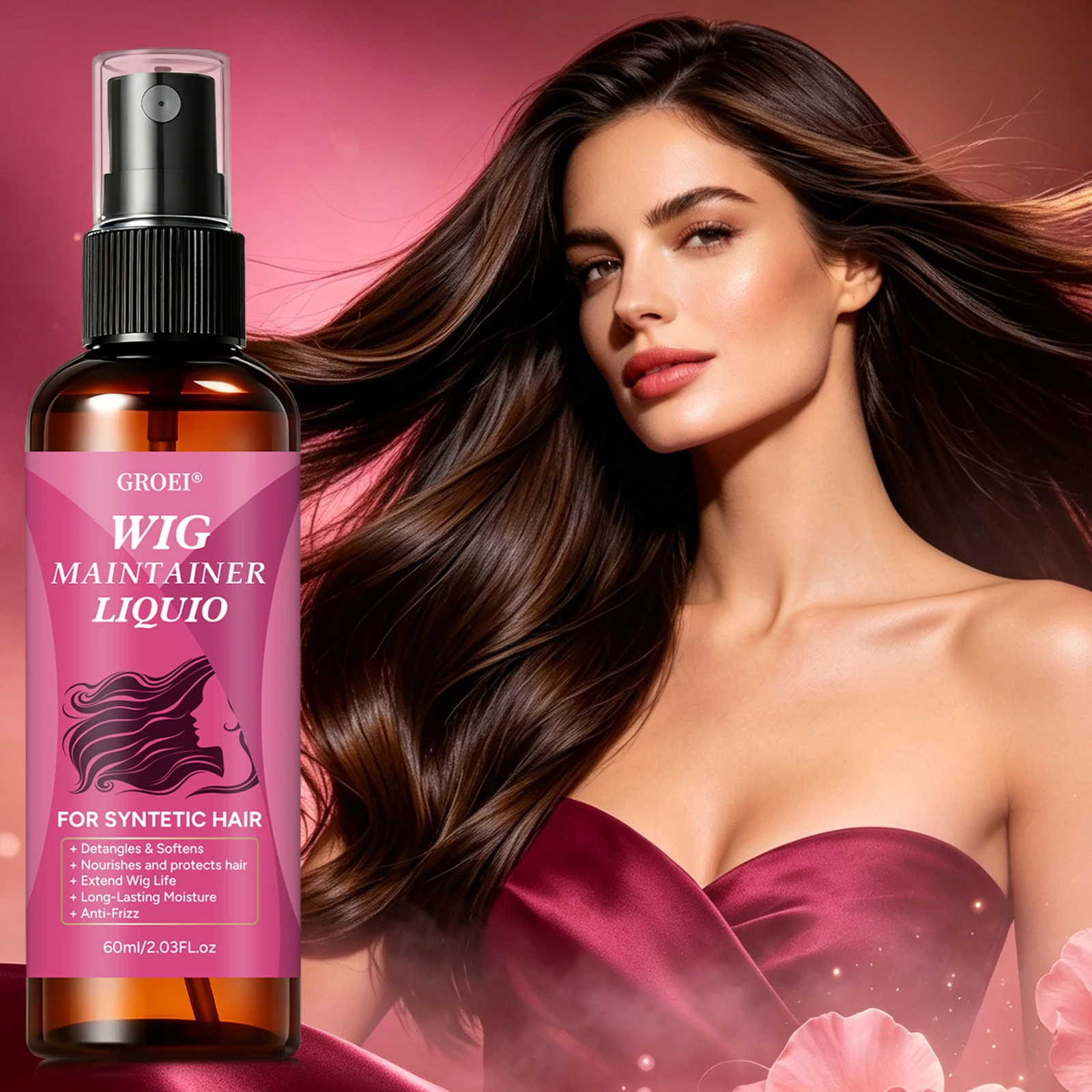 GROEI Anti‑Frizz Wig Maintaine - Hair Care ulasan dan harga