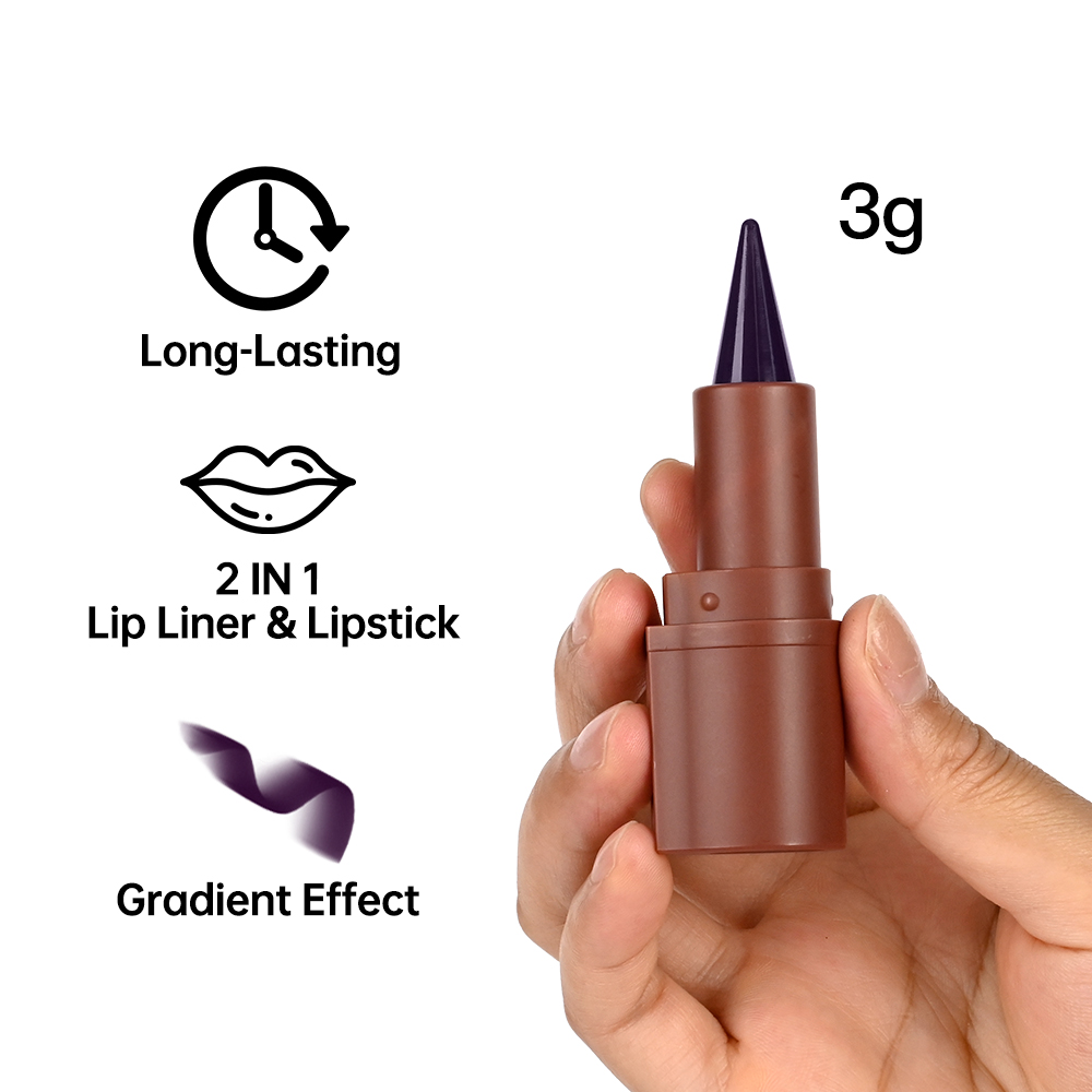 5 Shades Gradient Lip Crayon M - Matte Velvet Lip Tint Long Lasting ulasan dan harga