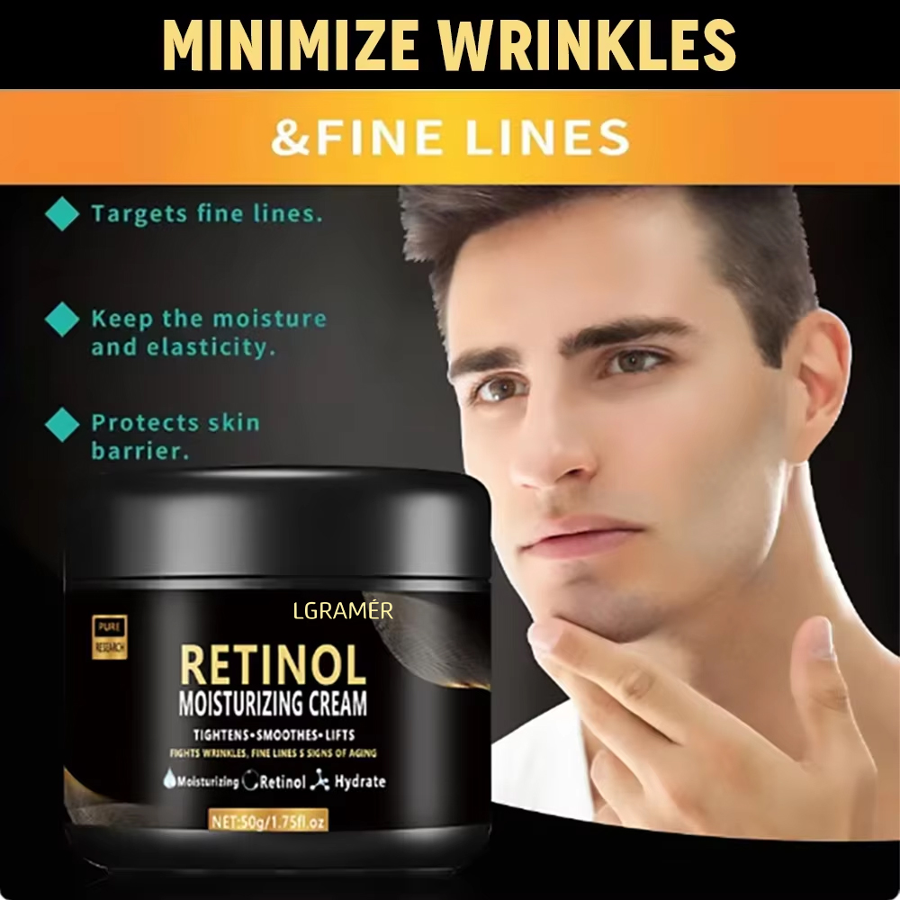 Men's Retinol Face Moisturizer - Retinol Anti Wrinkle Cream ulasan dan harga