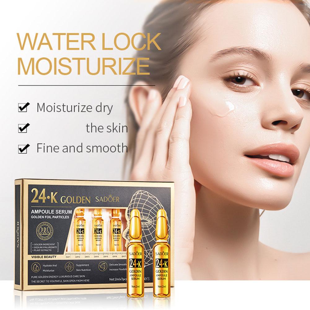 2ml*7 Vials/Box Vitamin C Ampo - Hyaluronic Acid Facial Serum ulasan dan harga