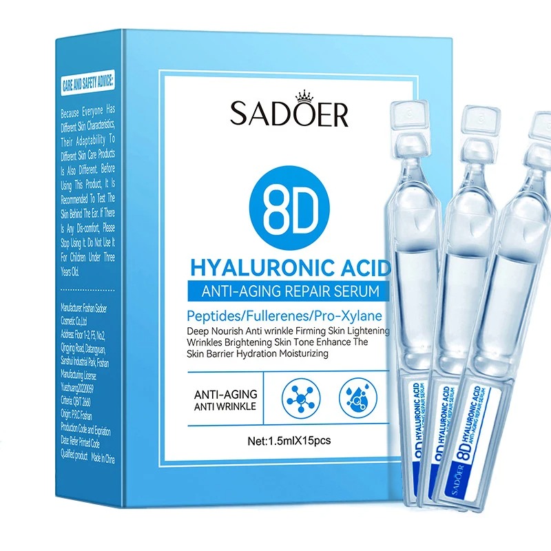1 Box 15Pcs Hyaluronic Acid Fa - Hyaluronic Acid Facial Serum ulasan dan harga