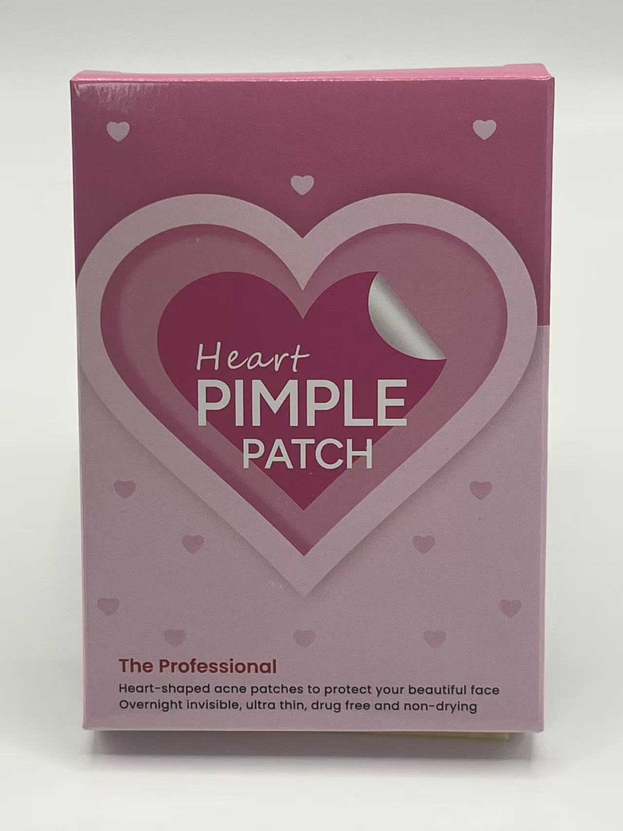 120PCS Pink Heart Pimple Patch - Hydrocolloid Pimple Patch ulasan dan harga