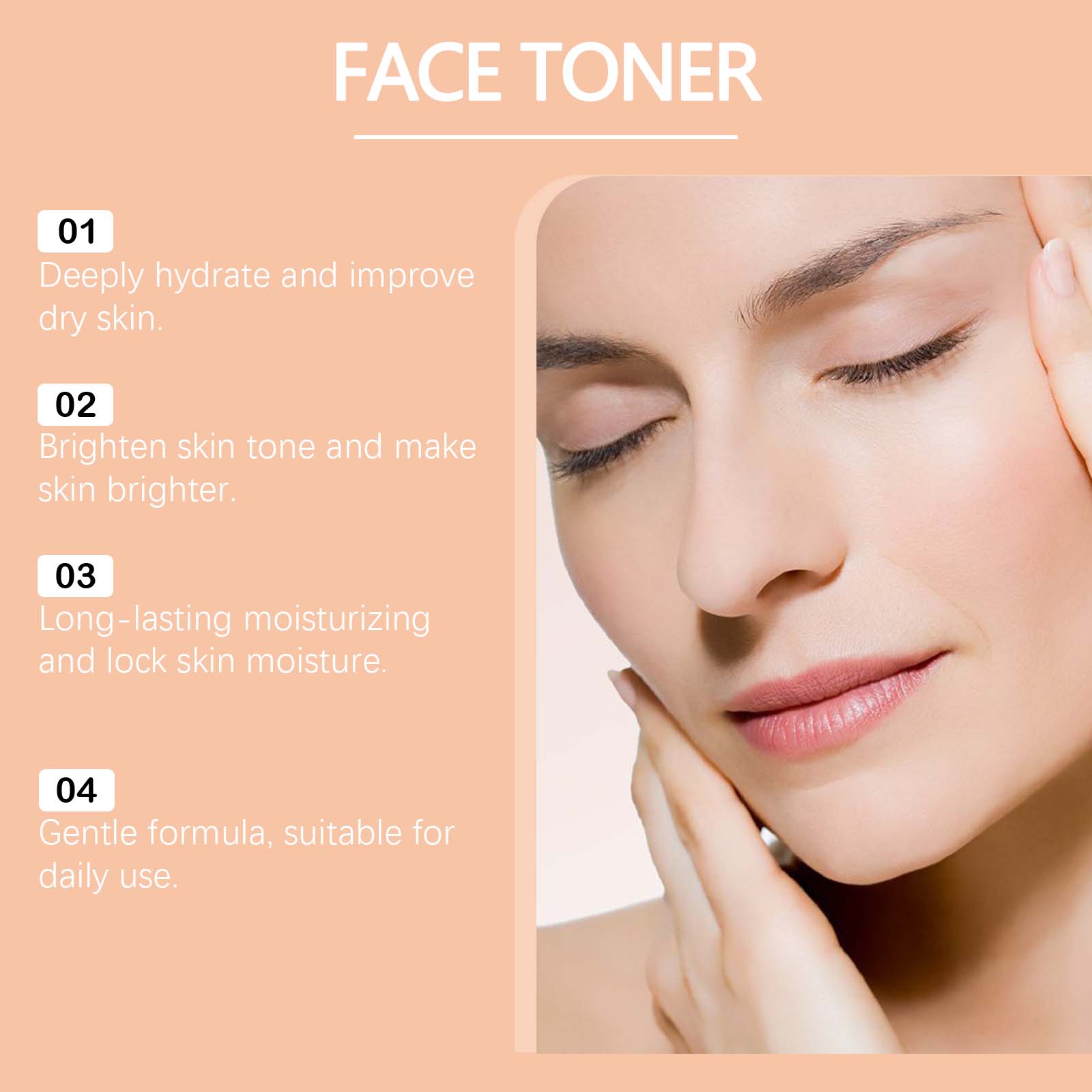 Vitamin C Hydrating Toner Mois - Niacinamide Pore Shrinking Essence ulasan dan harga