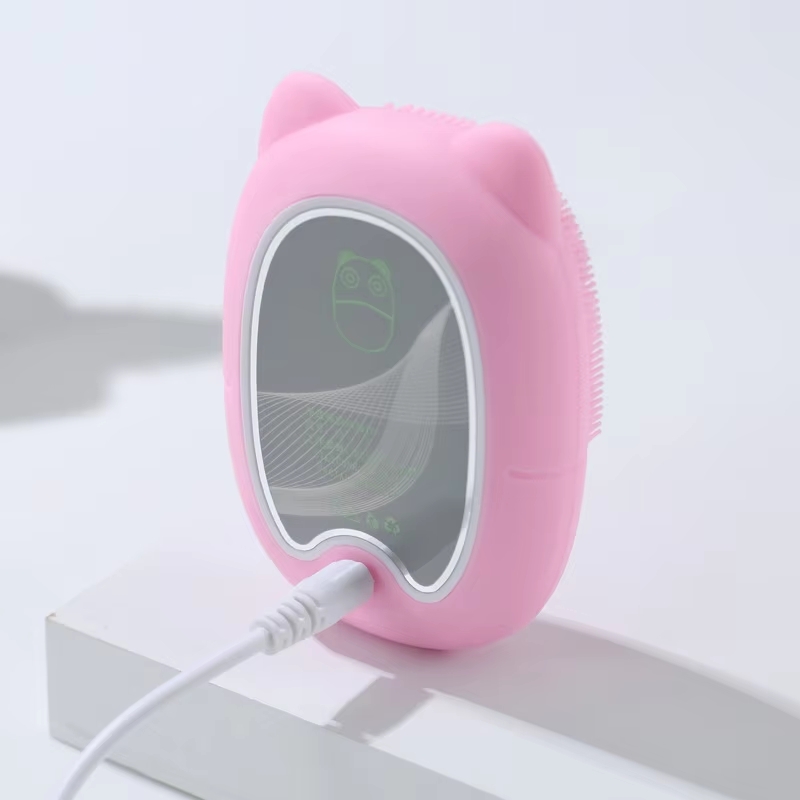 Ultrasonic Electric Facial Cle - Silicone Face Scrubber Electric ulasan dan harga
