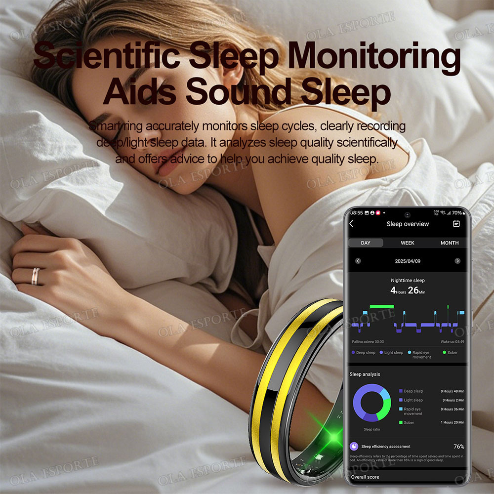 New 6.3mm Thin Smart Ring Heal - Health Monitors ulasan dan harga