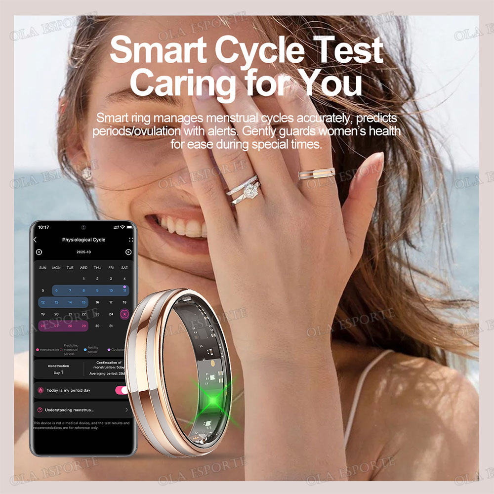 New 6.3mm Thin Smart Ring Heal - Health Monitors ulasan dan harga