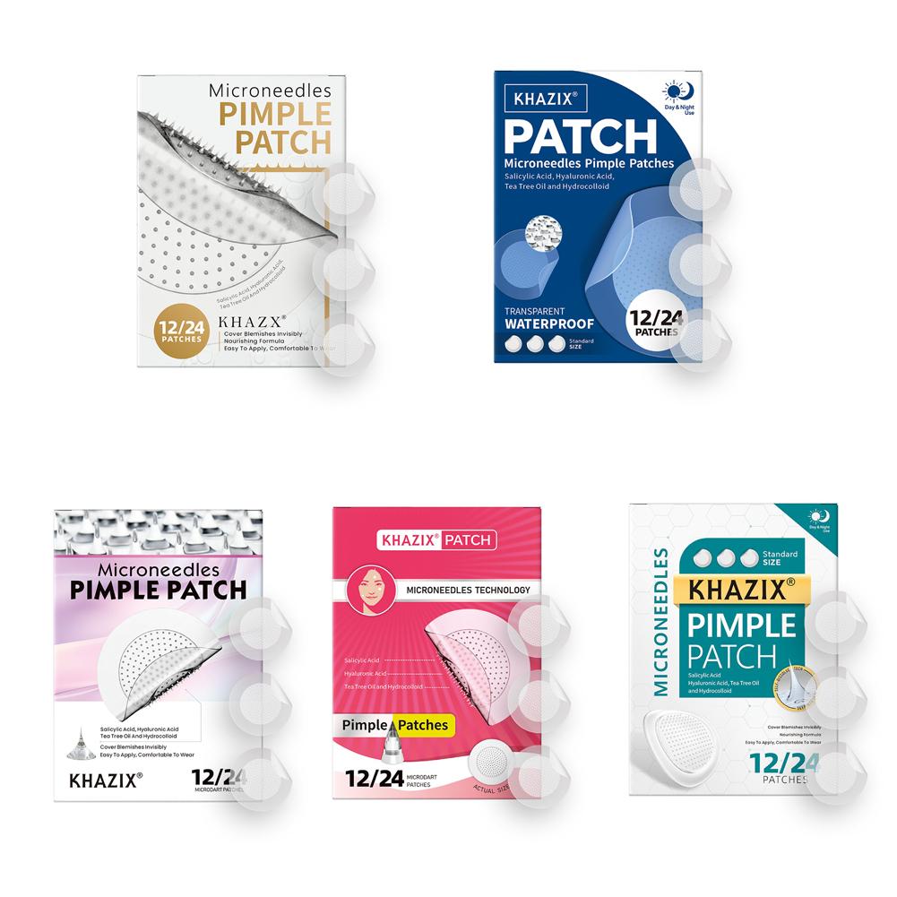 12/24PCS Micro Needle Pimple P - Hydrocolloid Pimple Patch ulasan dan harga