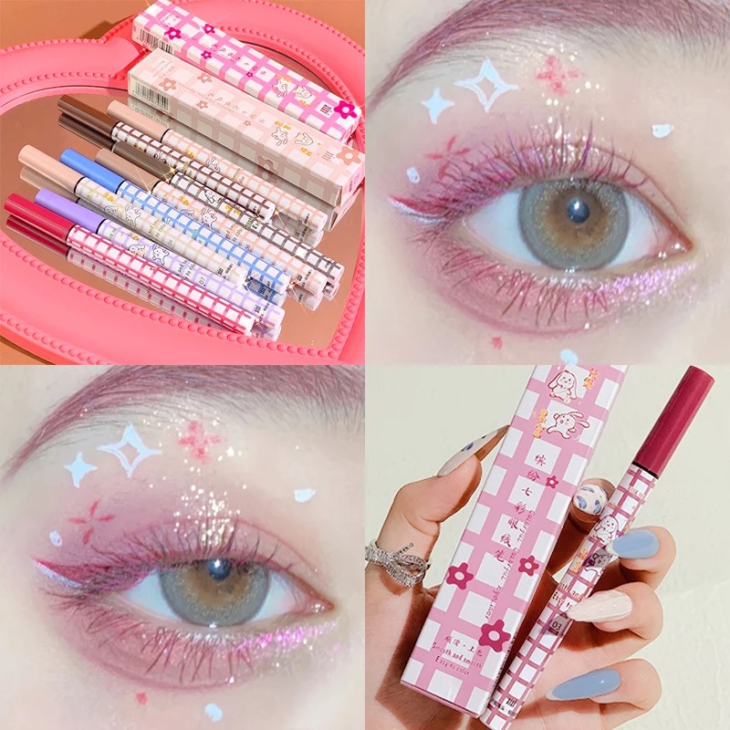 Colorful Liquid Eyeliner Penci - Waterproof Liquid Eyeliner Pen ulasan dan harga