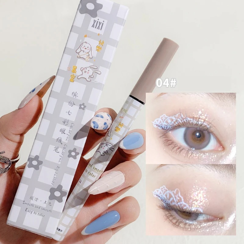Colorful Liquid Eyeliner Penci - Waterproof Liquid Eyeliner Pen ulasan dan harga