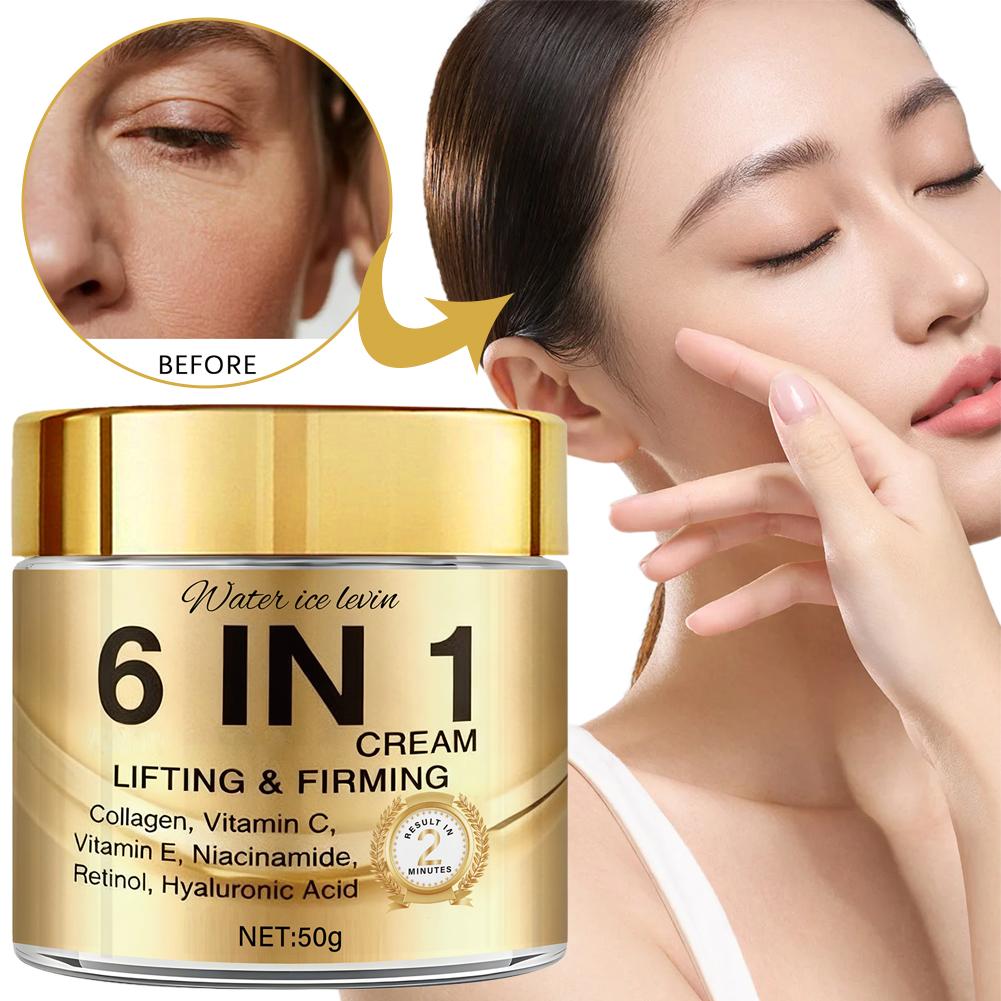 6 in 1 Anti-Wrinkle Cream Coll - Retinol Anti Wrinkle Cream ulasan dan harga