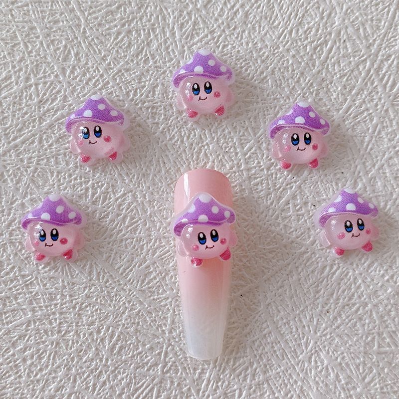 2/10/20pcs Kirby Nail Charms 3 - Nail Art ulasan dan harga