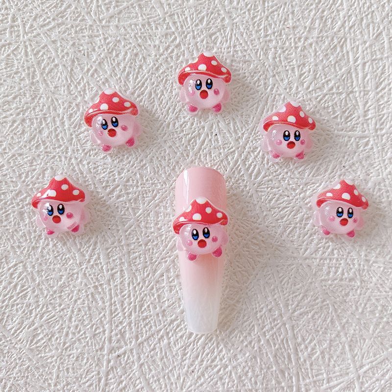 2/10/20pcs Kirby Nail Charms 3 - Nail Art ulasan dan harga