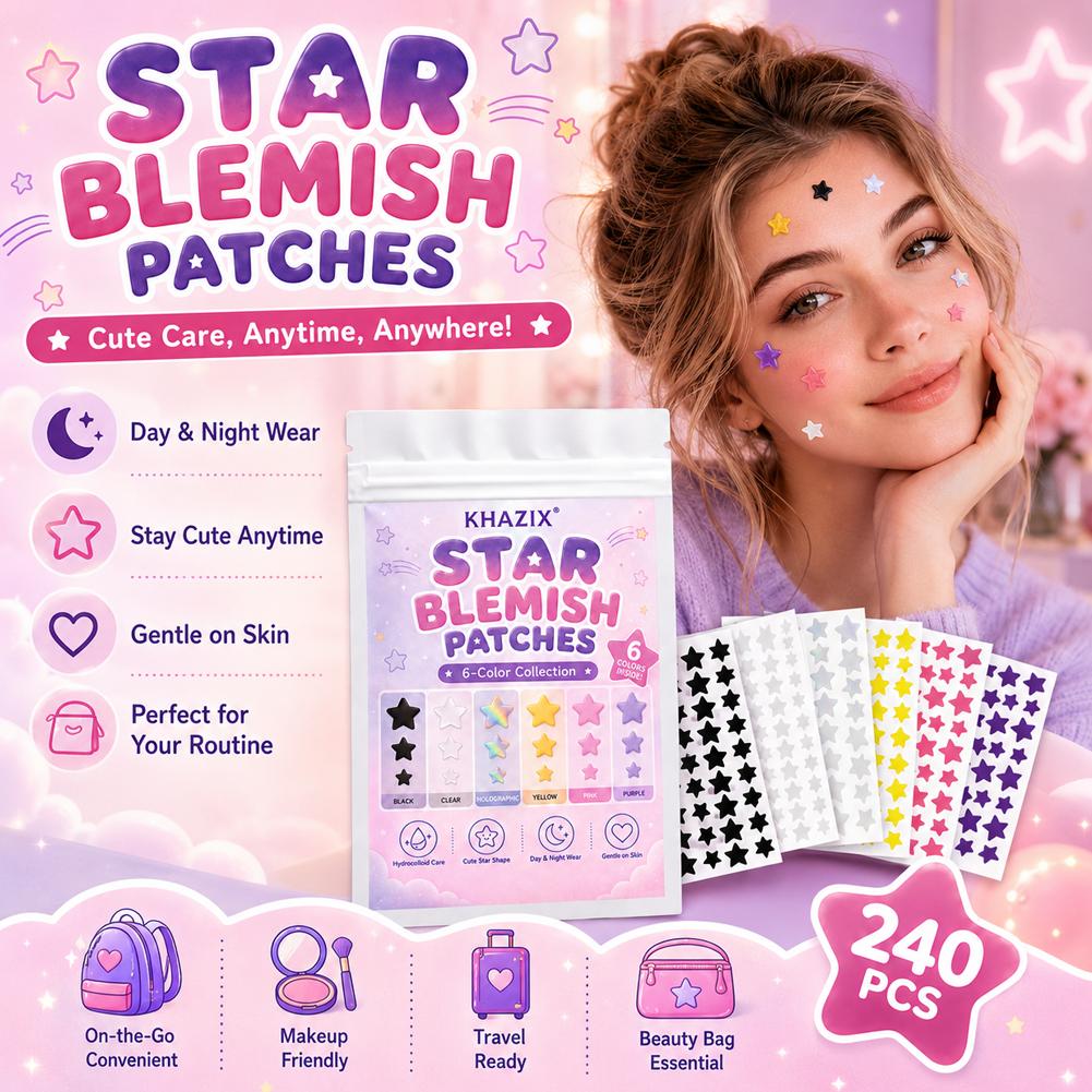 240PCS Star Pimple Patches For - Hydrocolloid Pimple Patch ulasan dan harga