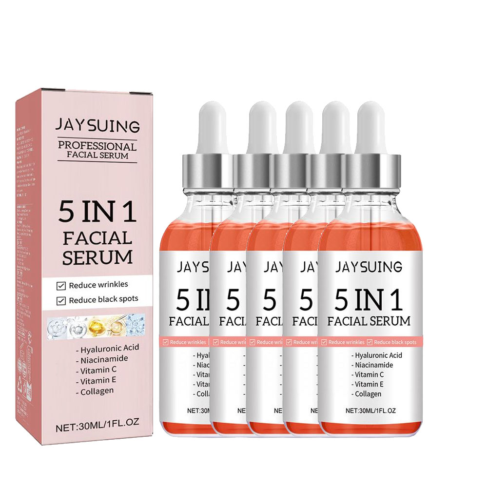 5-in-1 Vitamin C & Hyaluronic  - Niacinamide Pore Shrinking Essence ulasan dan harga