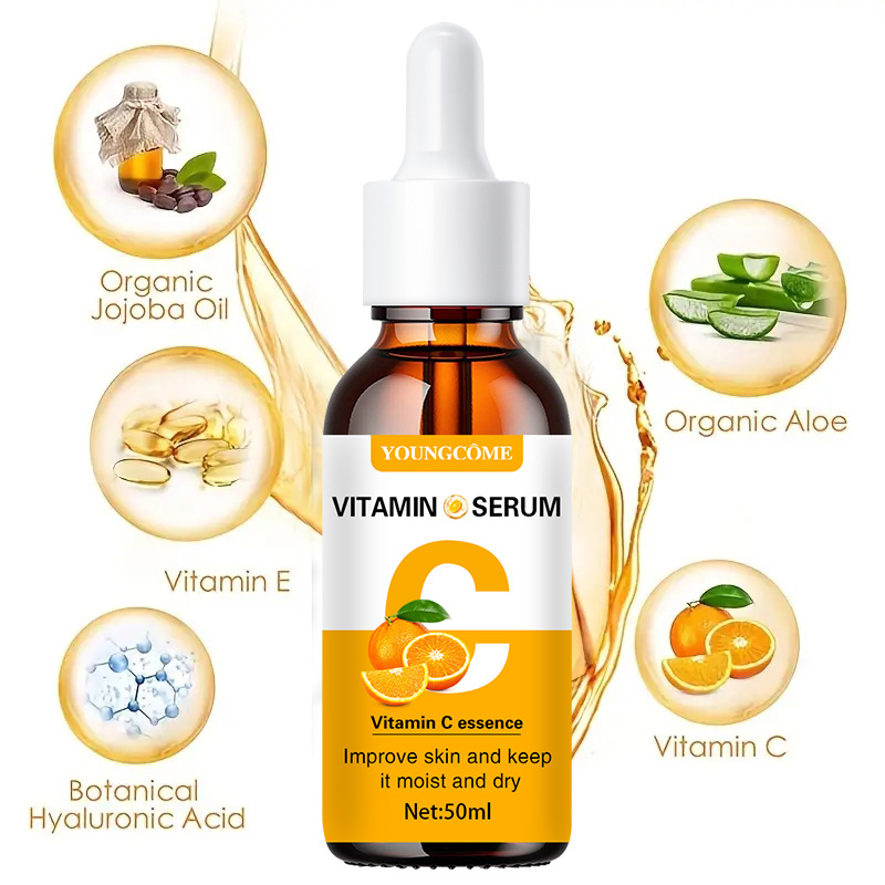 Vitamin C Facial Essence Conta - Hyaluronic Acid Facial Serum ulasan dan harga