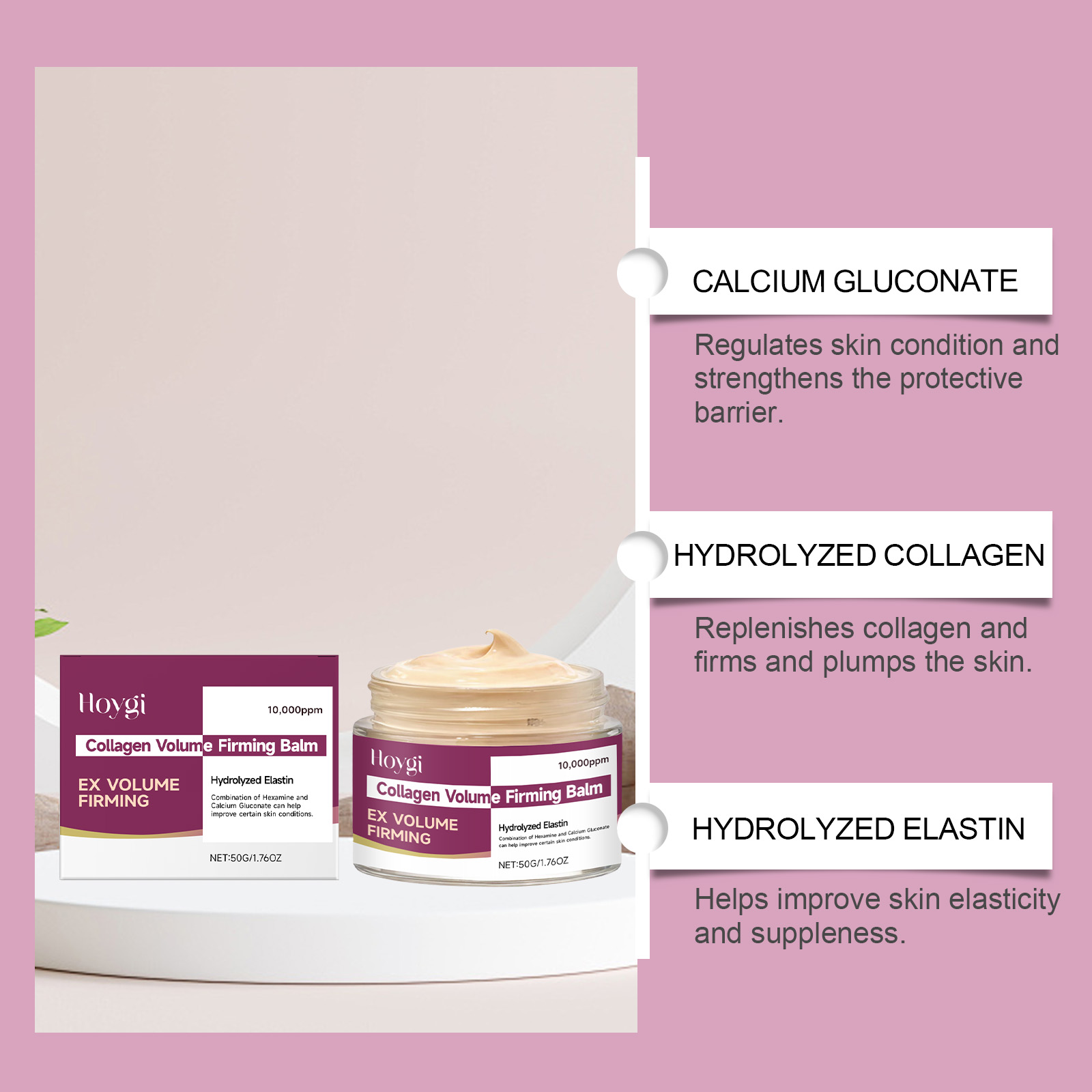 Korean Calcium Collagen Skinca - Hyaluronic Acid Facial Serum ulasan dan harga