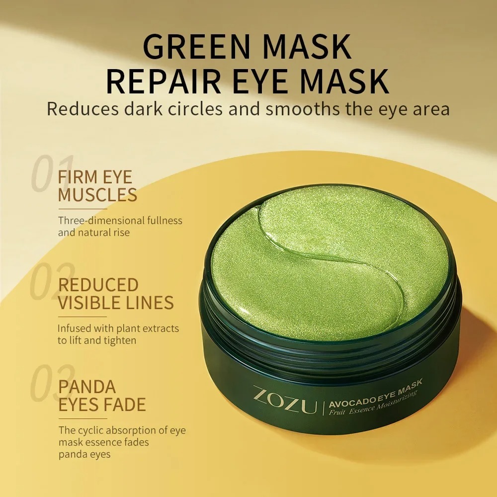 24K Golden Eye Gel Patch Avoca - Collagen Under Eye Patches ulasan dan harga