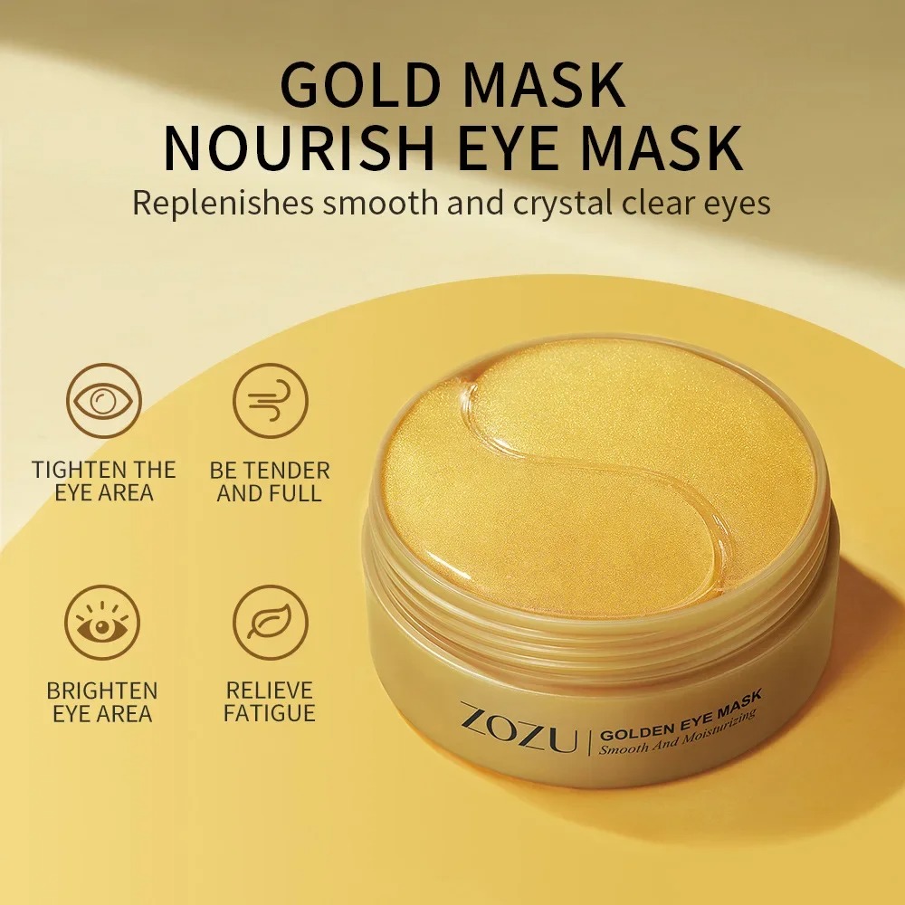 24K Golden Eye Gel Patch Avoca - Collagen Under Eye Patches ulasan dan harga