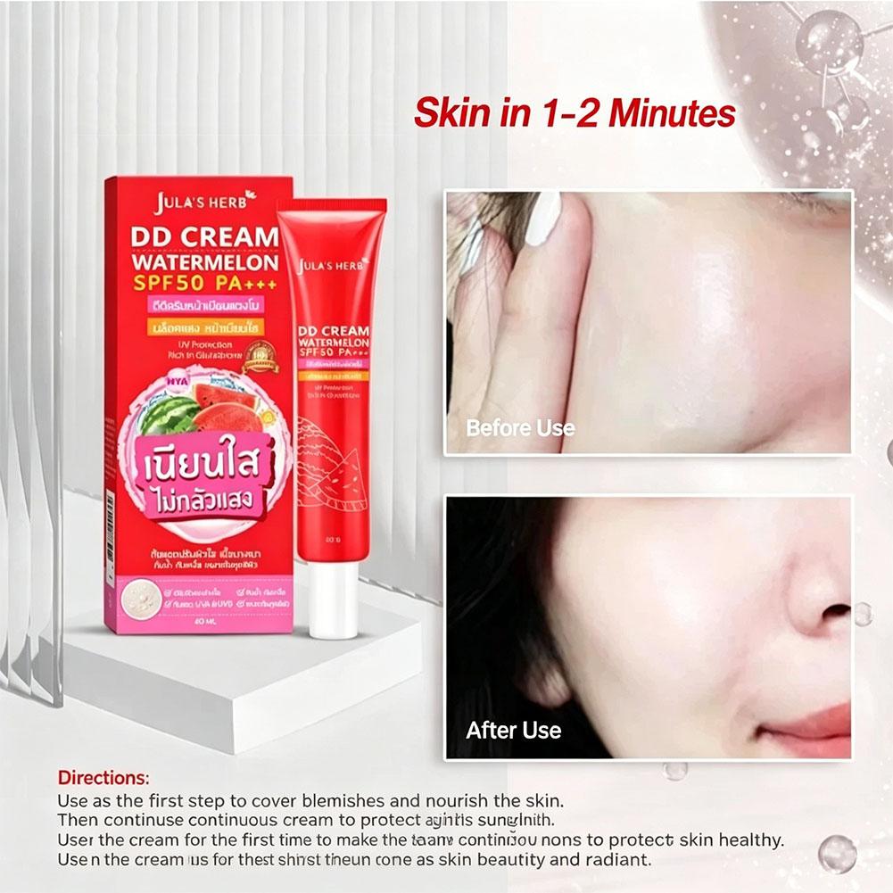 Watermelon DD Cream SPF50 PA++ - Spf 50 Waterproof Sunscreen ulasan dan harga