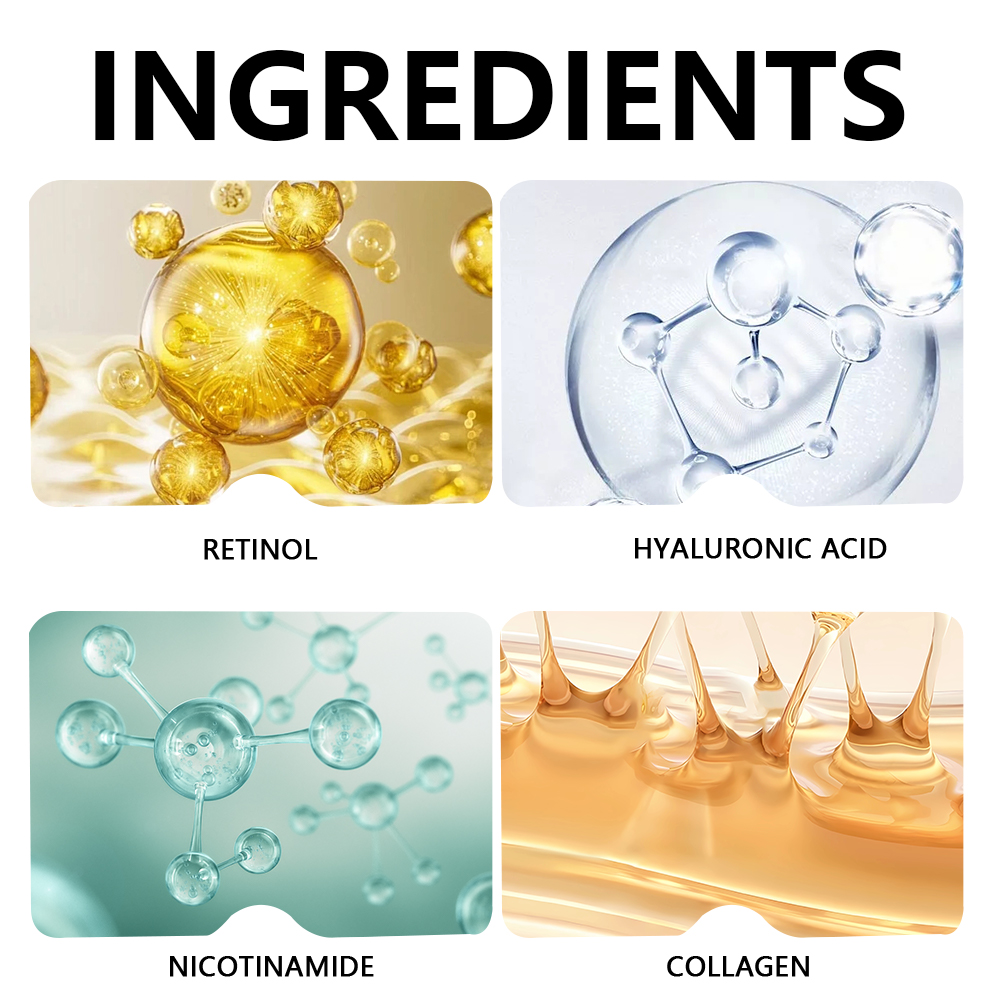 2PCS Hyaluronic Acid & Retinol - Hyaluronic Acid Facial Serum ulasan dan harga
