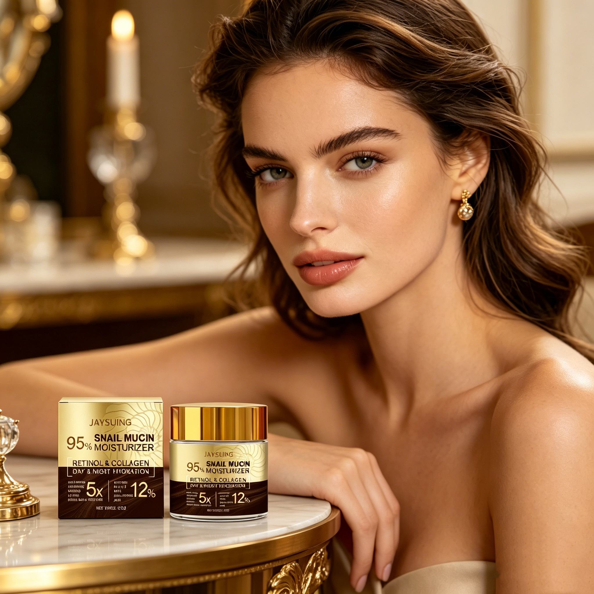 95% Snail Mucin Moisturizer Co - Retinol Anti Wrinkle Cream ulasan dan harga
