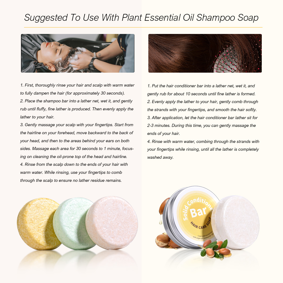 Plant Essential Oil Hair Condi - Hair Care ulasan dan harga