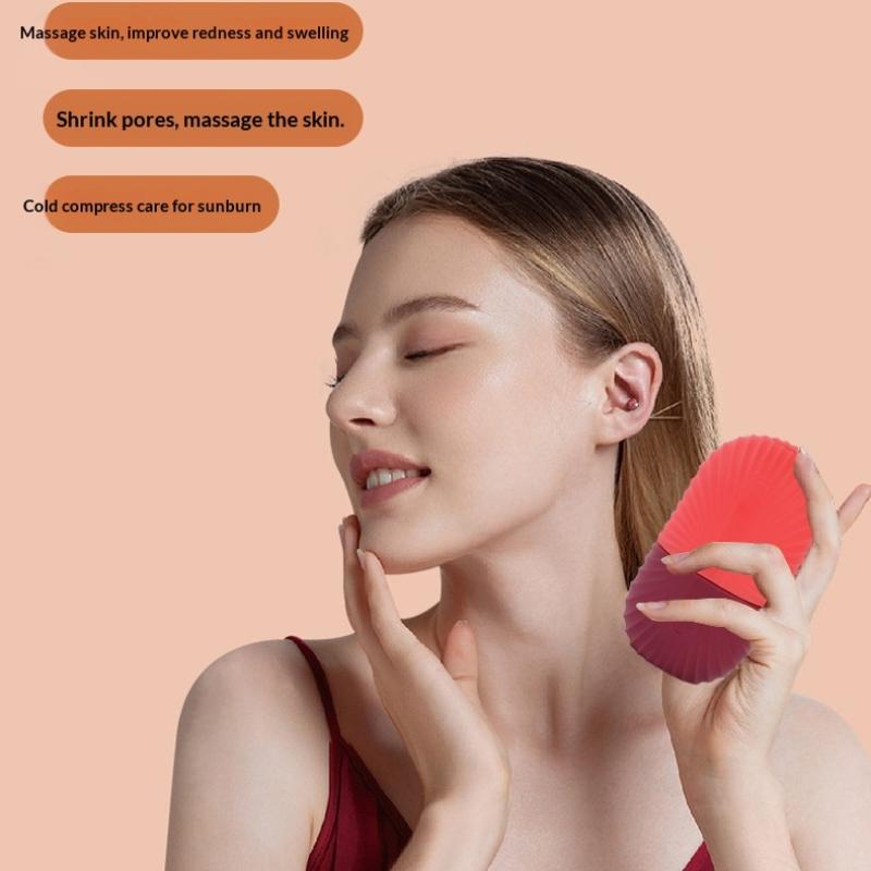 Silicone Ice Mold 1Pcs Shell P - Face Ice Roller Puffiness ulasan dan harga
