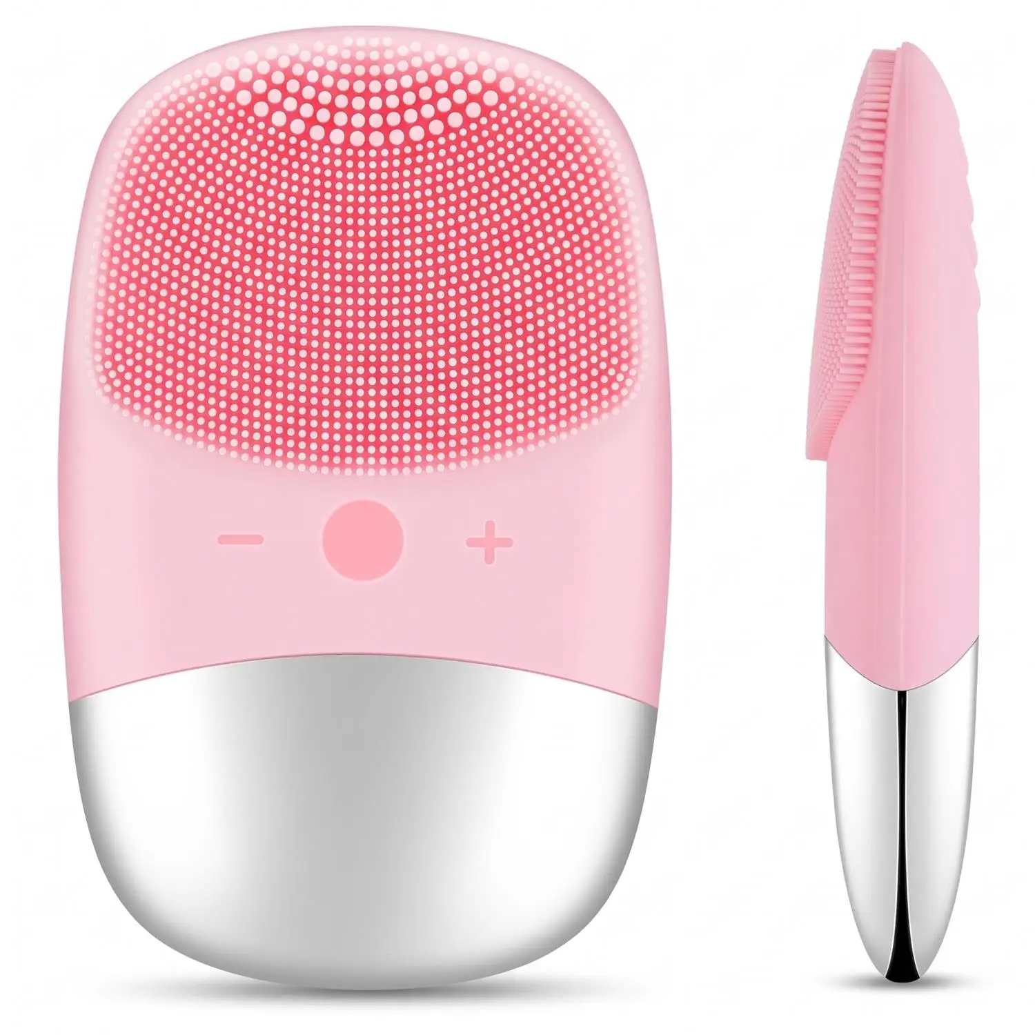 Facial Electric Silicone Clean - Silicone Face Scrubber Electric ulasan dan harga